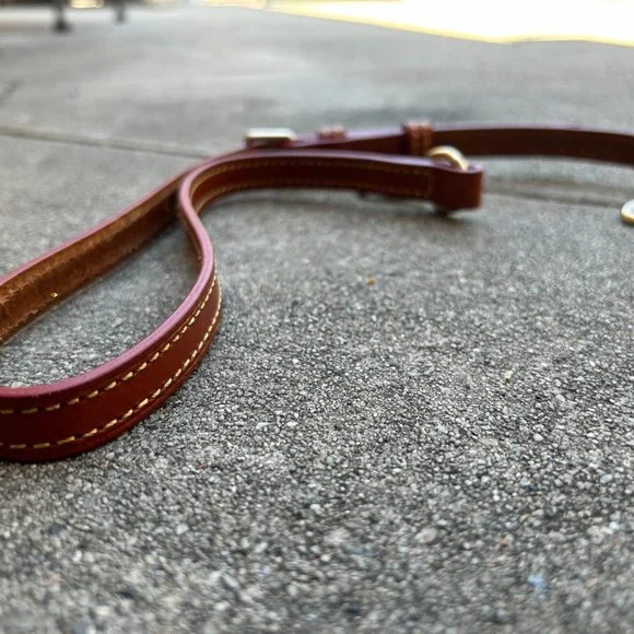 Dooney & Bourke Dodgers Satchel with Leather Accents - Picture 5 of 7